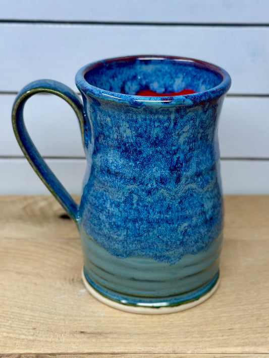 Ceramic Mug in Red Sea
