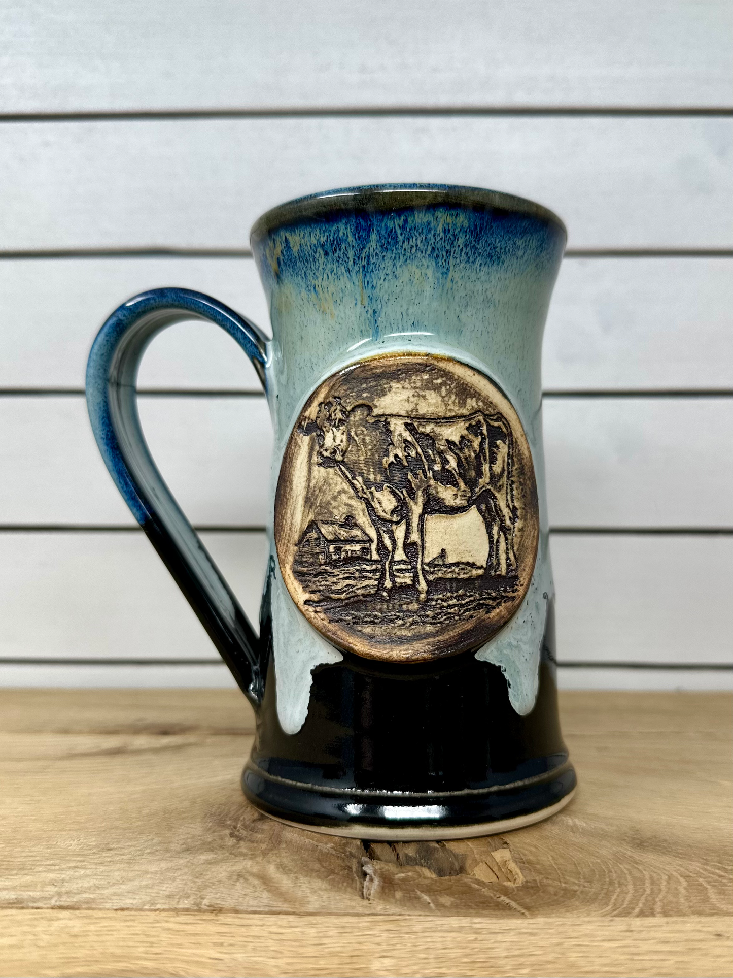 Ceramic Mug with Cow Logo  image 0