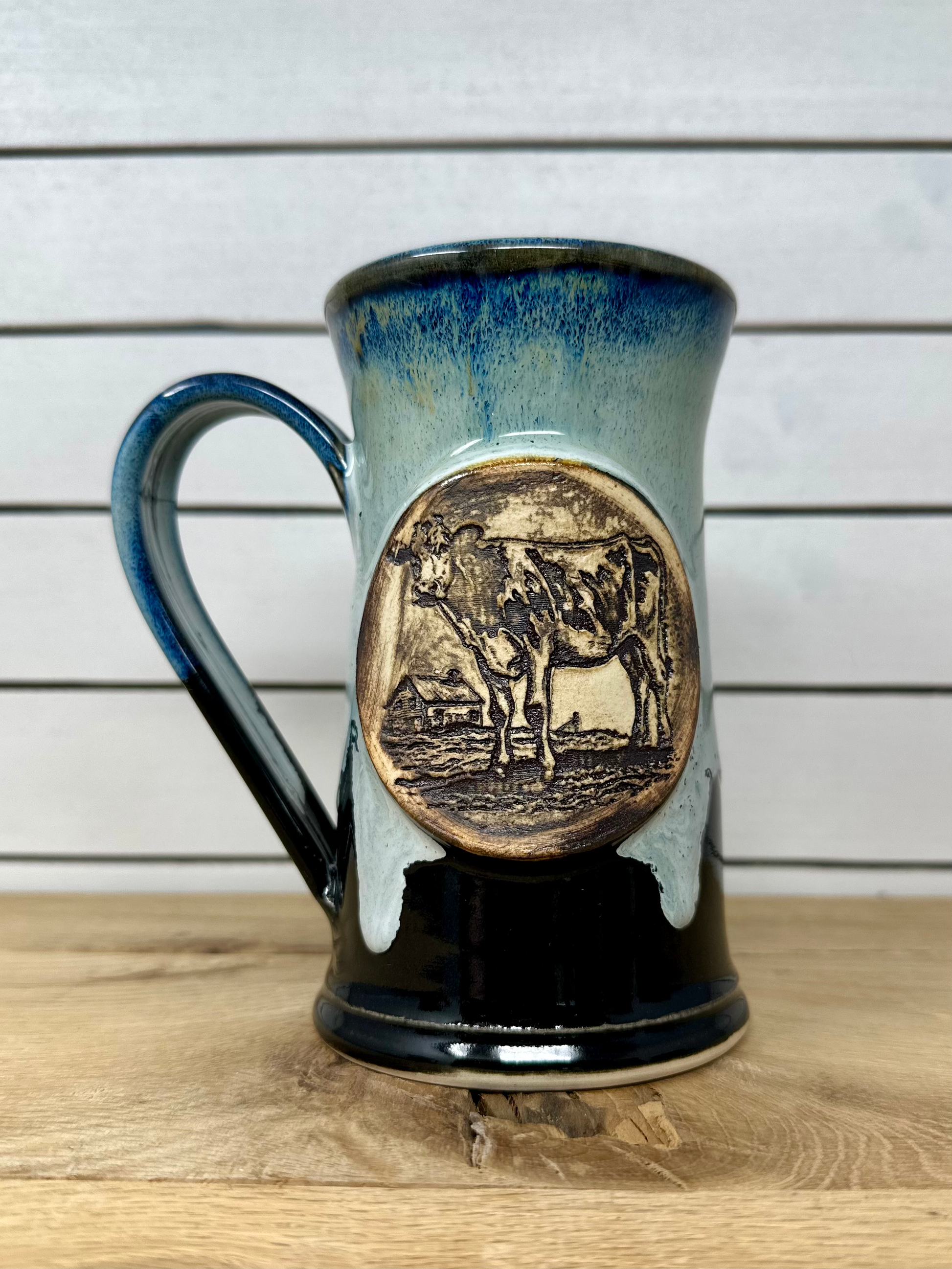 Ceramic Mug with Cow Logo  image 0