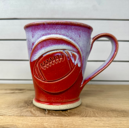 Ceramic Mug with Football Logo - Toadstool image 0