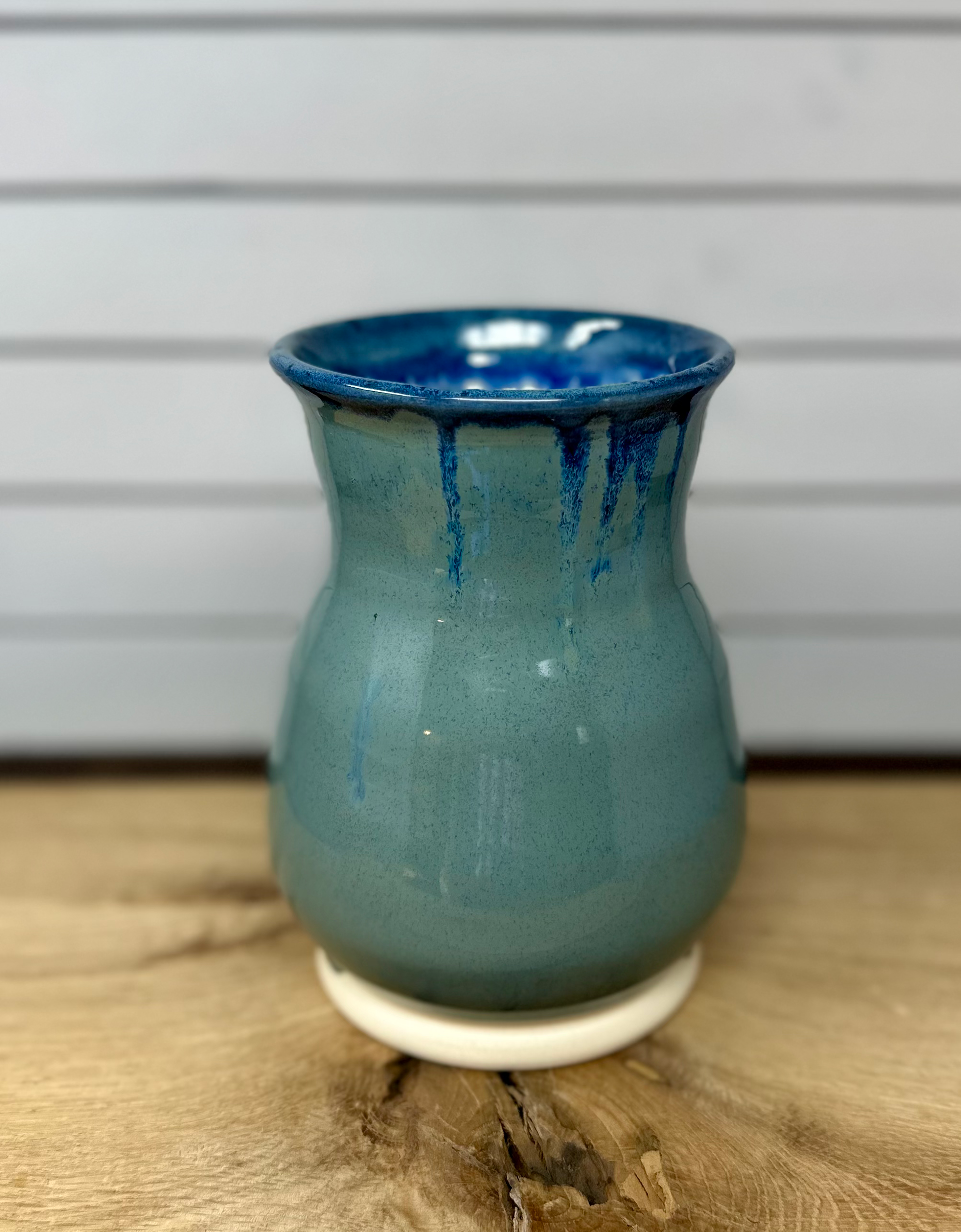 Medium Vase - Tidal Wave with White Liner image 0