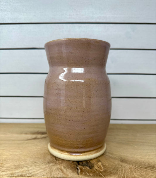 Medium Ceramic Vase - Rustic Lavender image 0